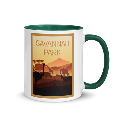 Savannah Park Minimalist Board Game Mug