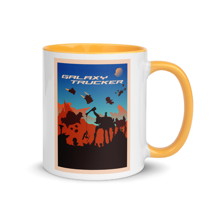 Galaxy Trucker (Dawn) Minimalist Board Game Mug