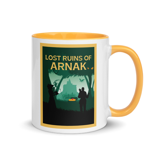 Lost Ruins of Arnak (Temple) Minimalist Board Game Mug