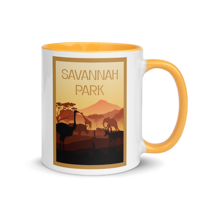 Savannah Park Minimalist Board Game Mug