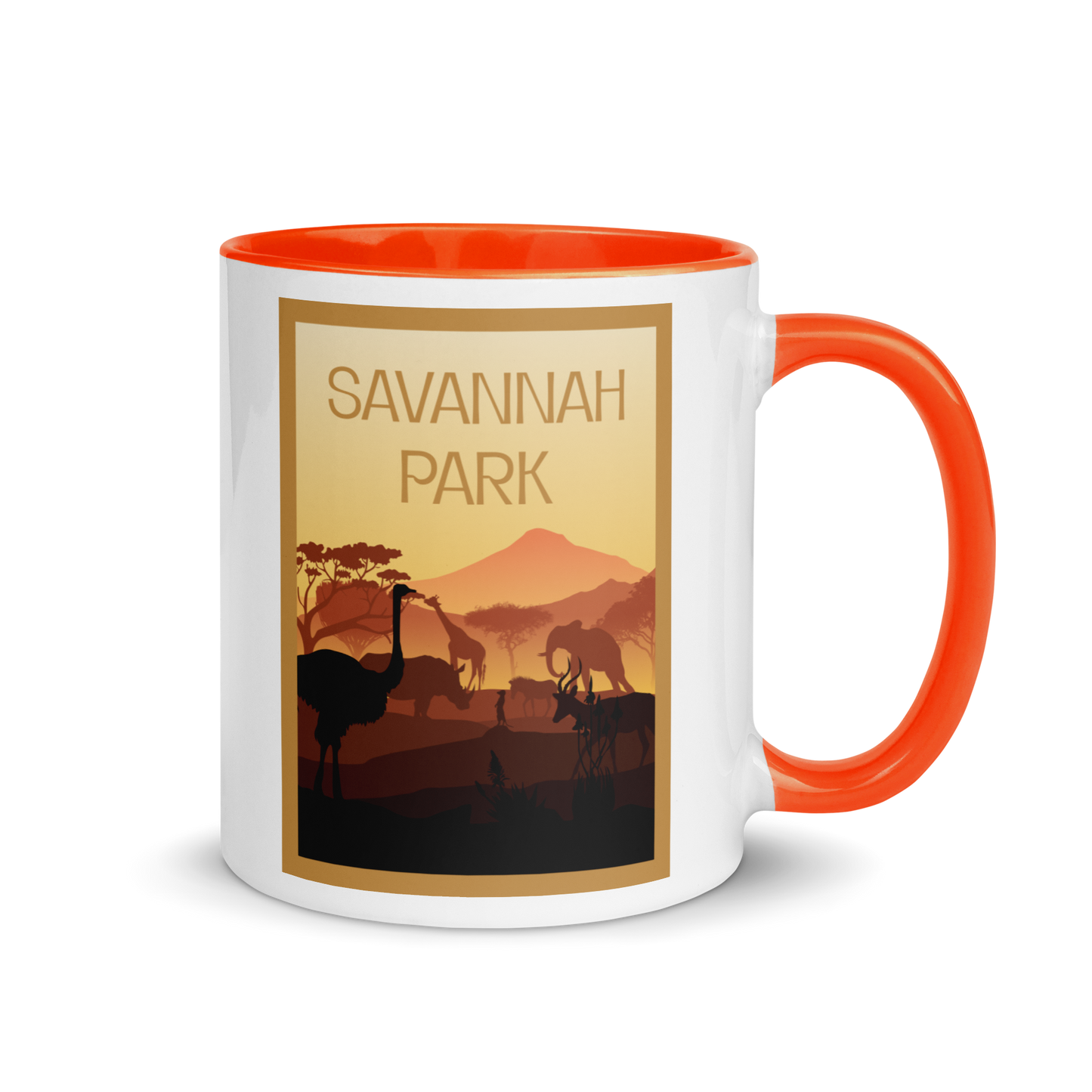 Savannah Park Minimalist Board Game Mug