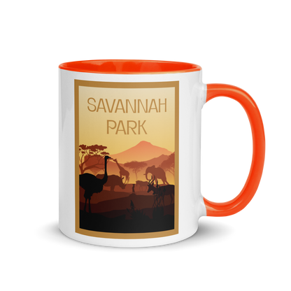 Savannah Park Minimalist Board Game Mug