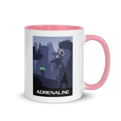 Adrenaline Minimalist Board Game Mug