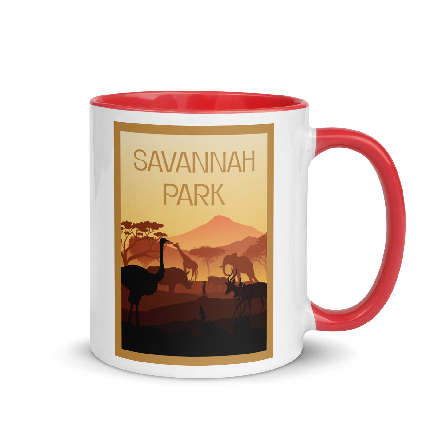 Savannah Park Minimalist Board Game Mug