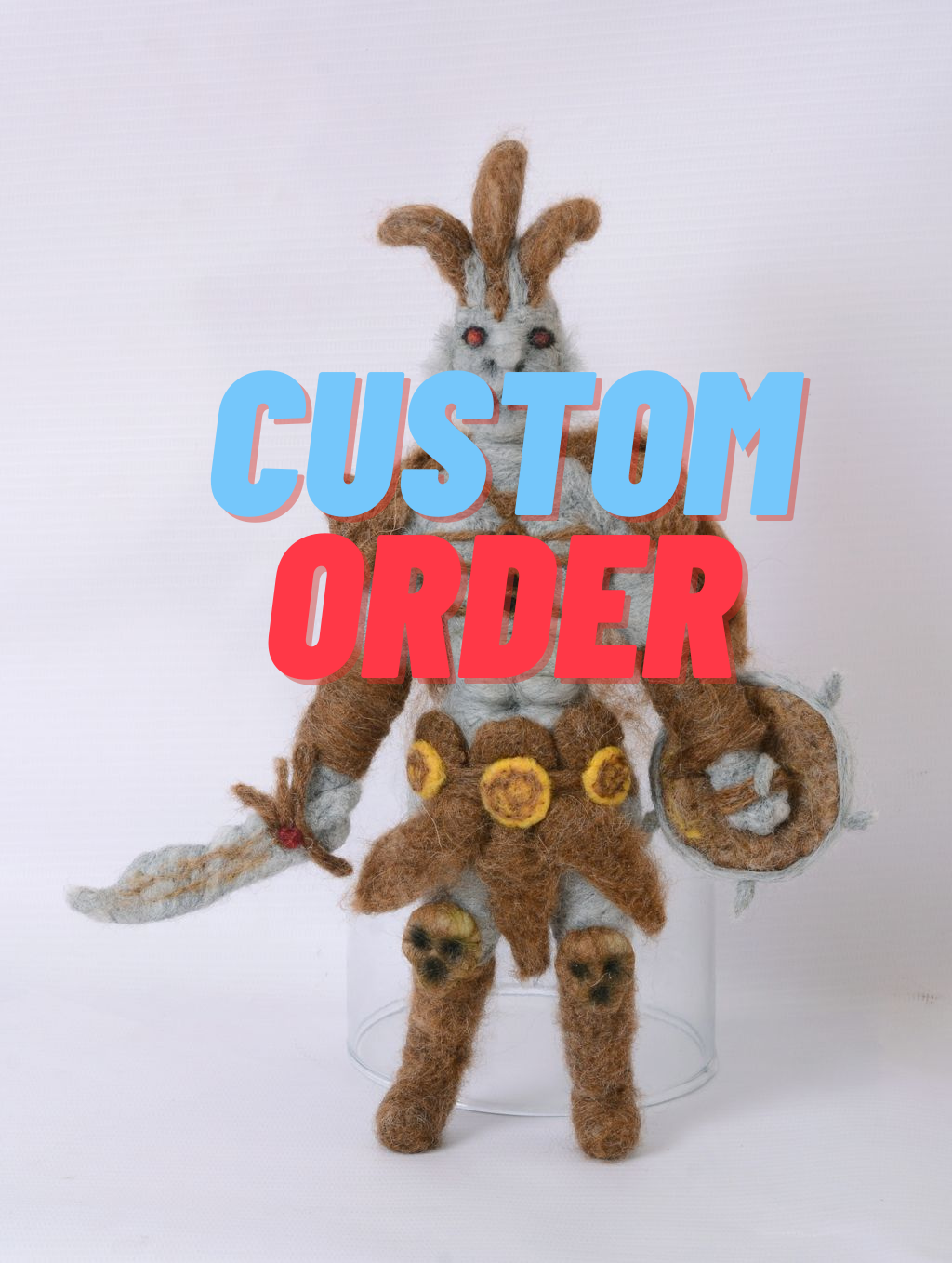 Custom Felt Character by Felting Art