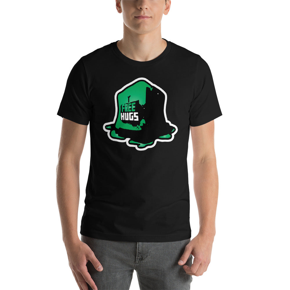 Free Hugs Gelatinous Cube Dungeon RPG Unisex T-Shirt