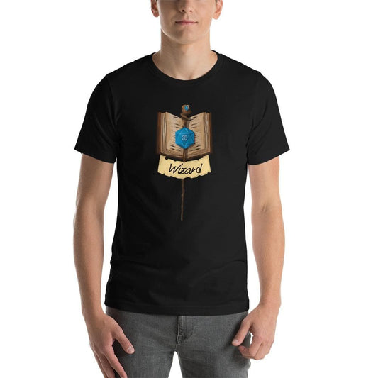 Wizard Fantasy RPG D20 Character Class Unisex T-Shirt
