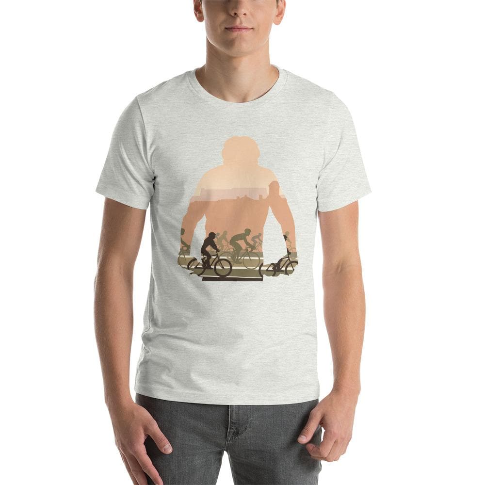 Flamme Rouge Silhouette Unisex T-Shirt