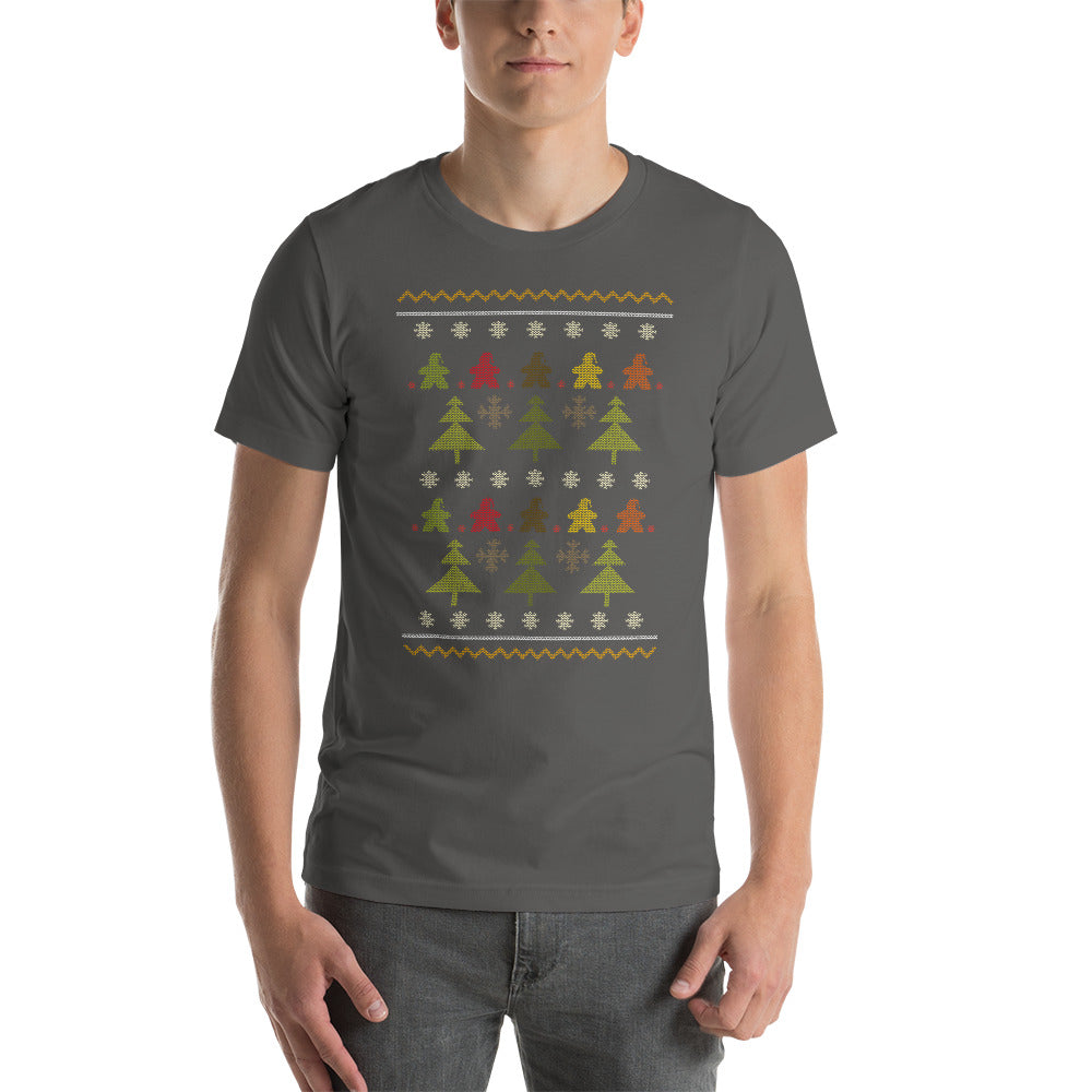 Meeple Christmas Sweater - Christmas Unisex T-Shirt