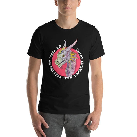 What Doesn't Kill You Gives You XP Dragon RPG Unisex T-Shirt