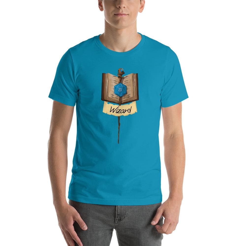 Wizard Fantasy RPG D20 Character Class Unisex T-Shirt