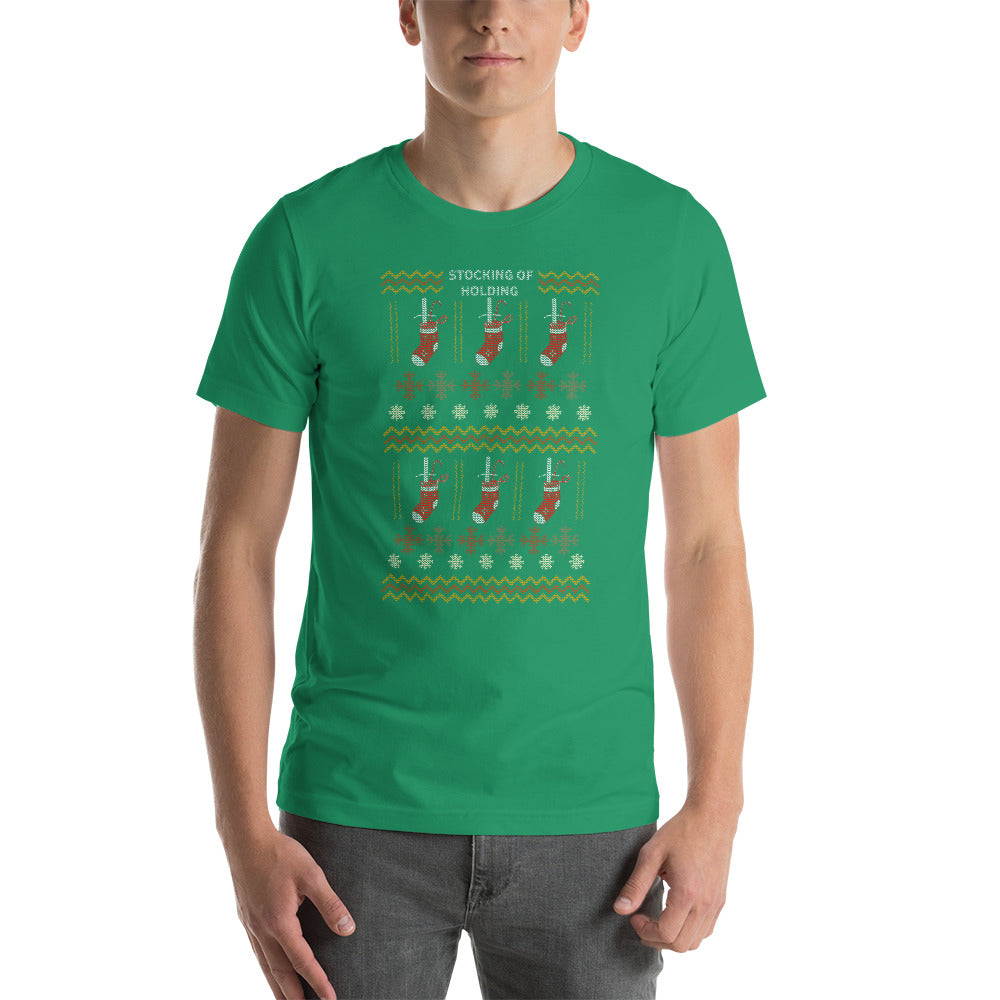 Stocking of Holding Christmas Sweater Festive Dungeon RPG Unisex T-Shirt