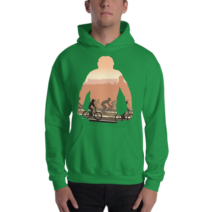 Flamme Rouge Silhouette Unisex Hoodie