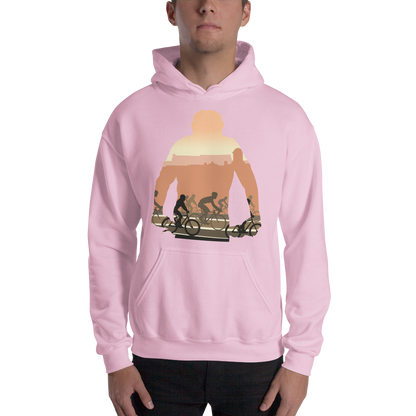 Flamme Rouge Silhouette Unisex Hoodie