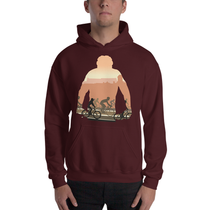 Flamme Rouge Silhouette Unisex Hoodie