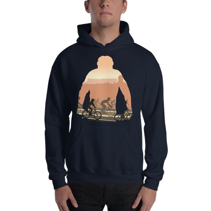Flamme Rouge Silhouette Unisex Hoodie
