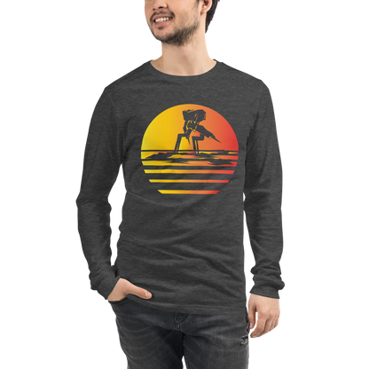 Scythe Synthwave Unisex Long Sleeve T-Shirt