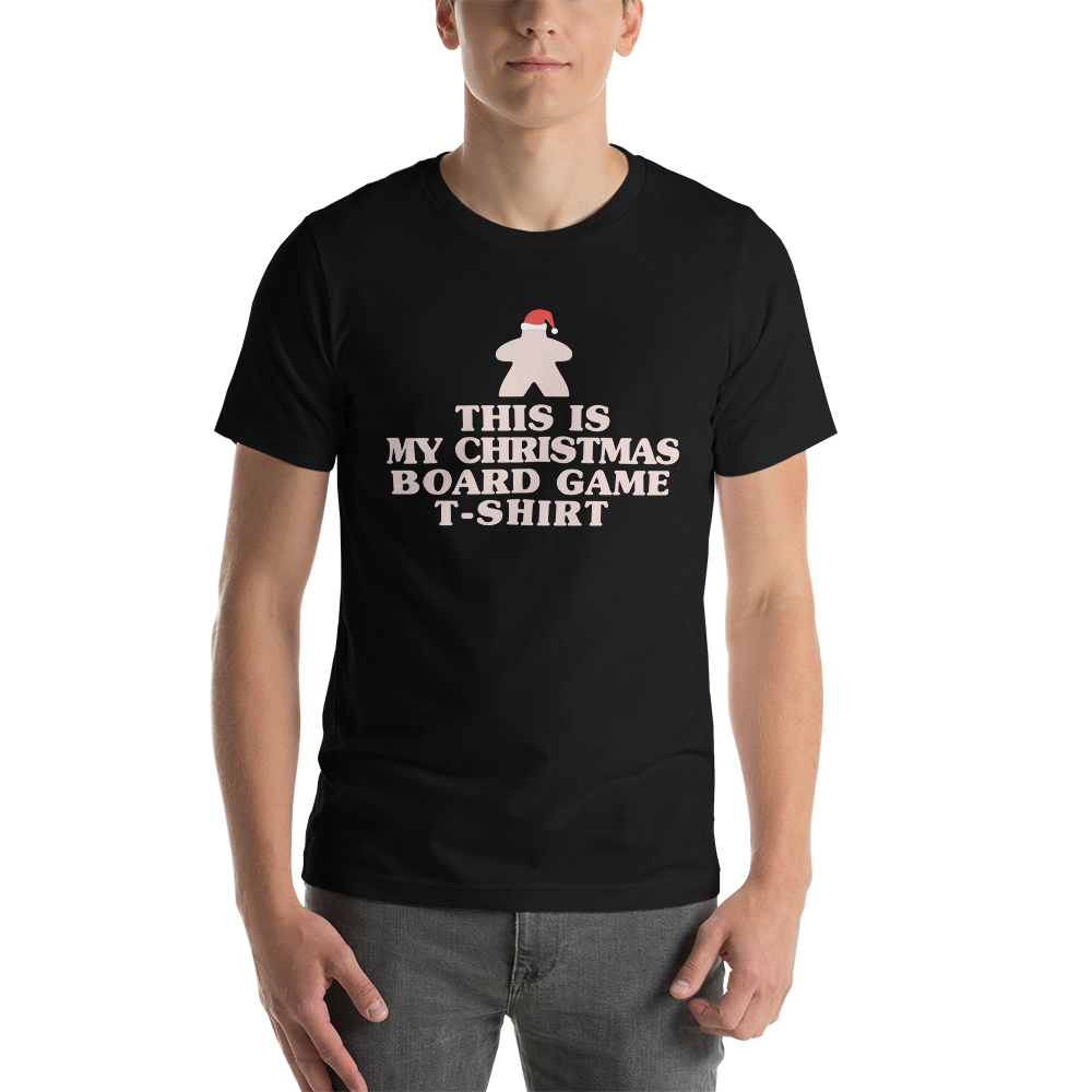 This Is My Christmas Board Game T-Shirt Festive Unisex T-shirt