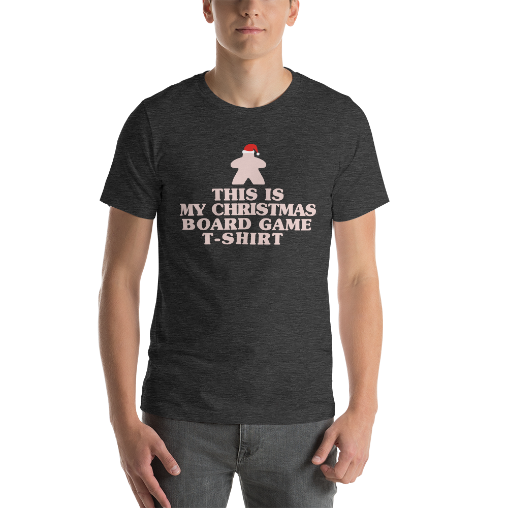 This Is My Christmas Board Game T-Shirt Festive Unisex T-shirt