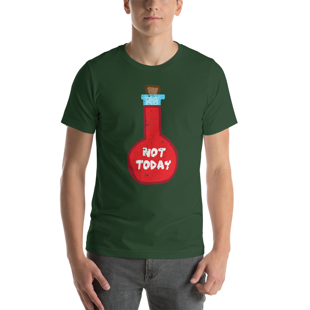 Health Potion Not Today Dungeon RPG Unisex T-Shirt