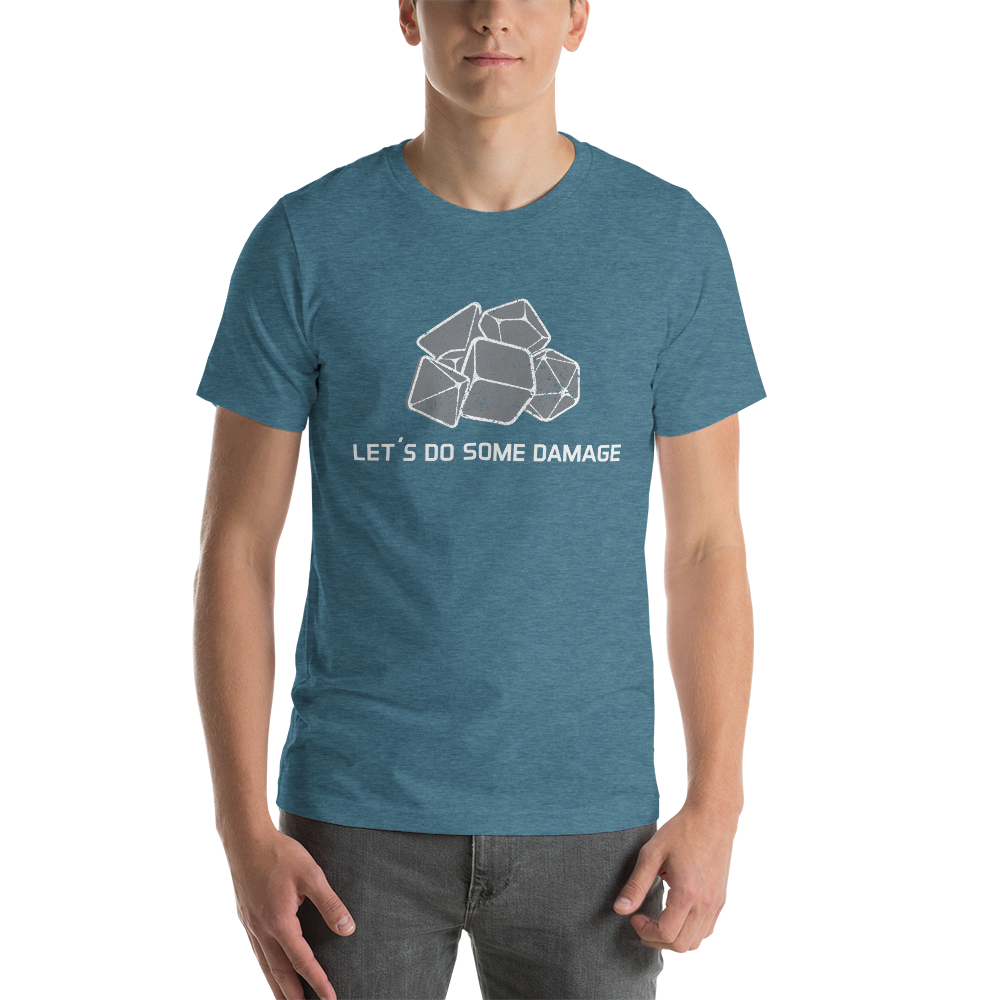 Let's Do Some Damage -  Dungeon RPG Unisex T-Shirt