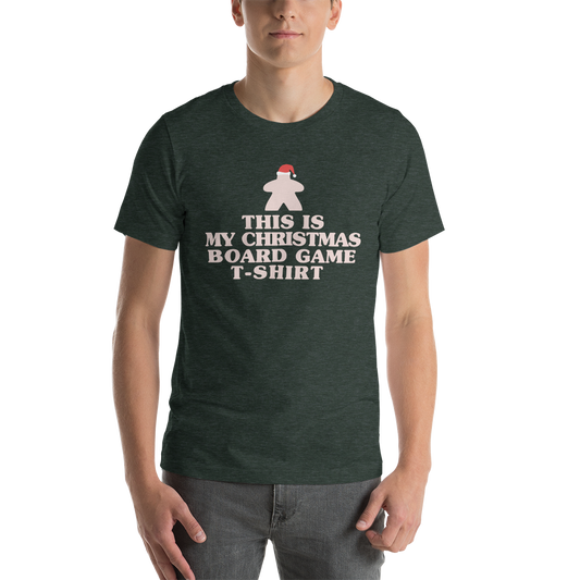 This Is My Christmas Board Game T-Shirt Festive Unisex T-shirt