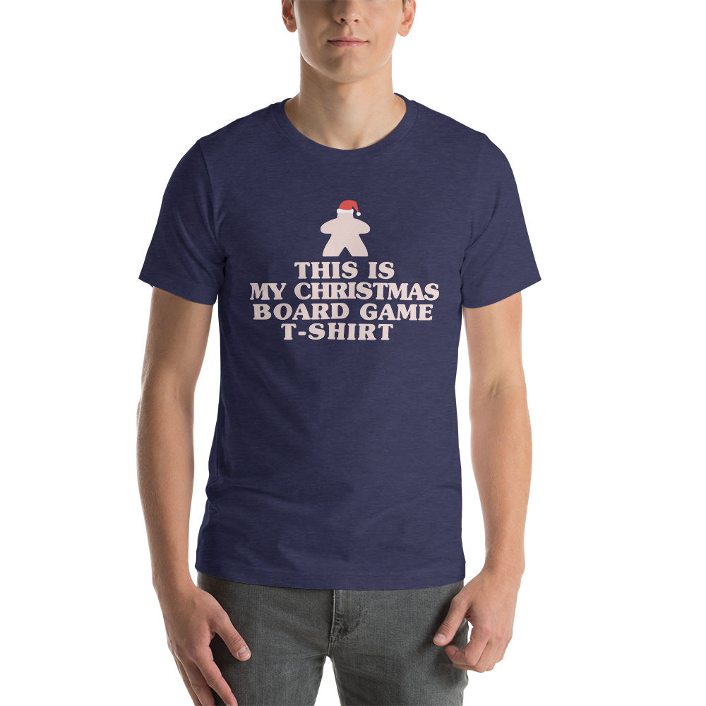 This Is My Christmas Board Game T-Shirt Festive Unisex T-shirt