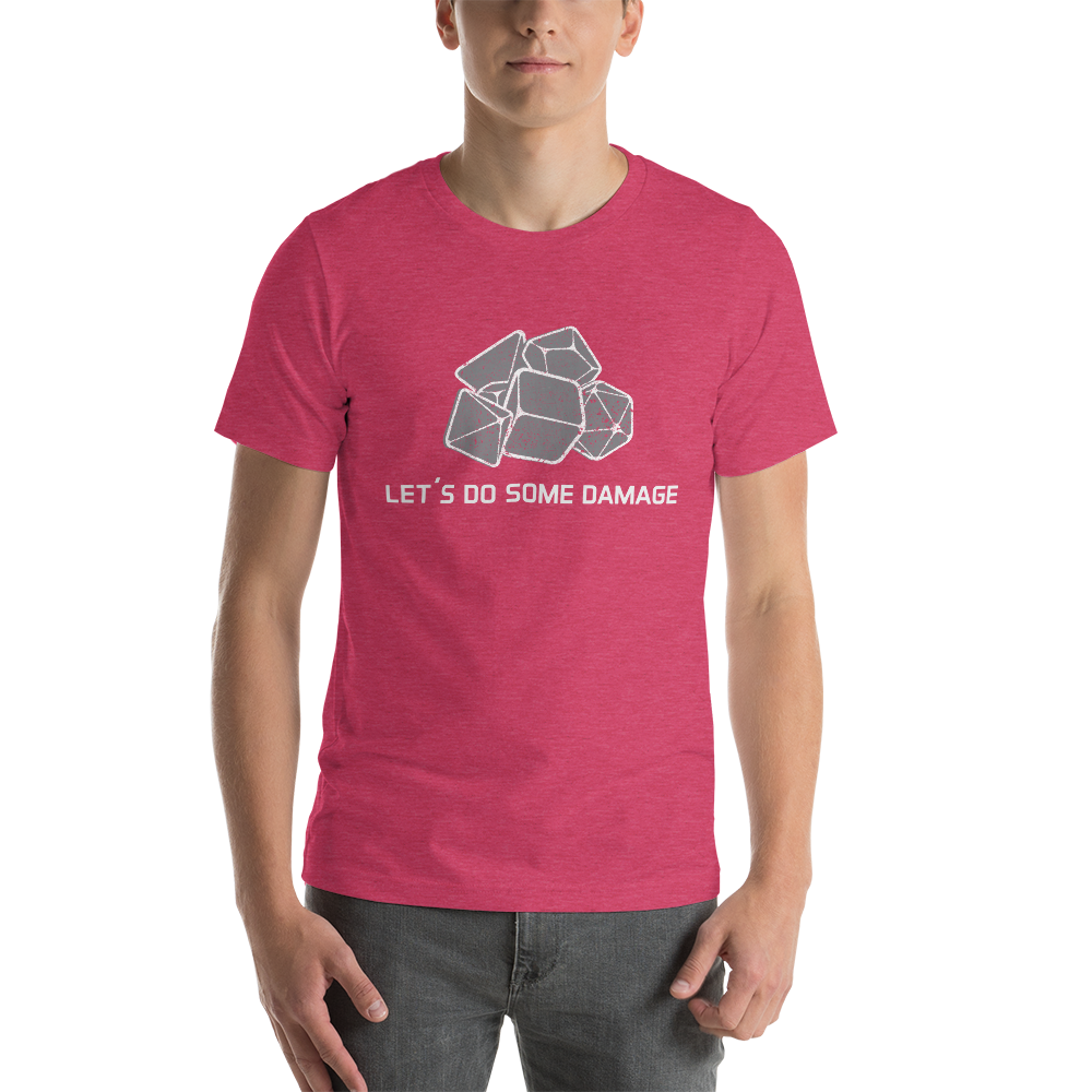 Let's Do Some Damage -  Dungeon RPG Unisex T-Shirt