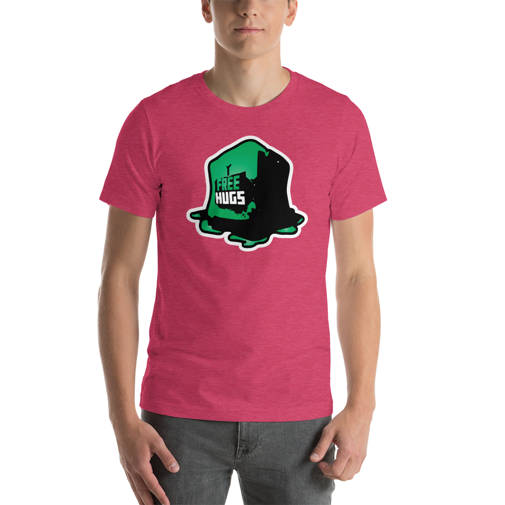 Free Hugs Gelatinous Cube Dungeon RPG Unisex T-Shirt