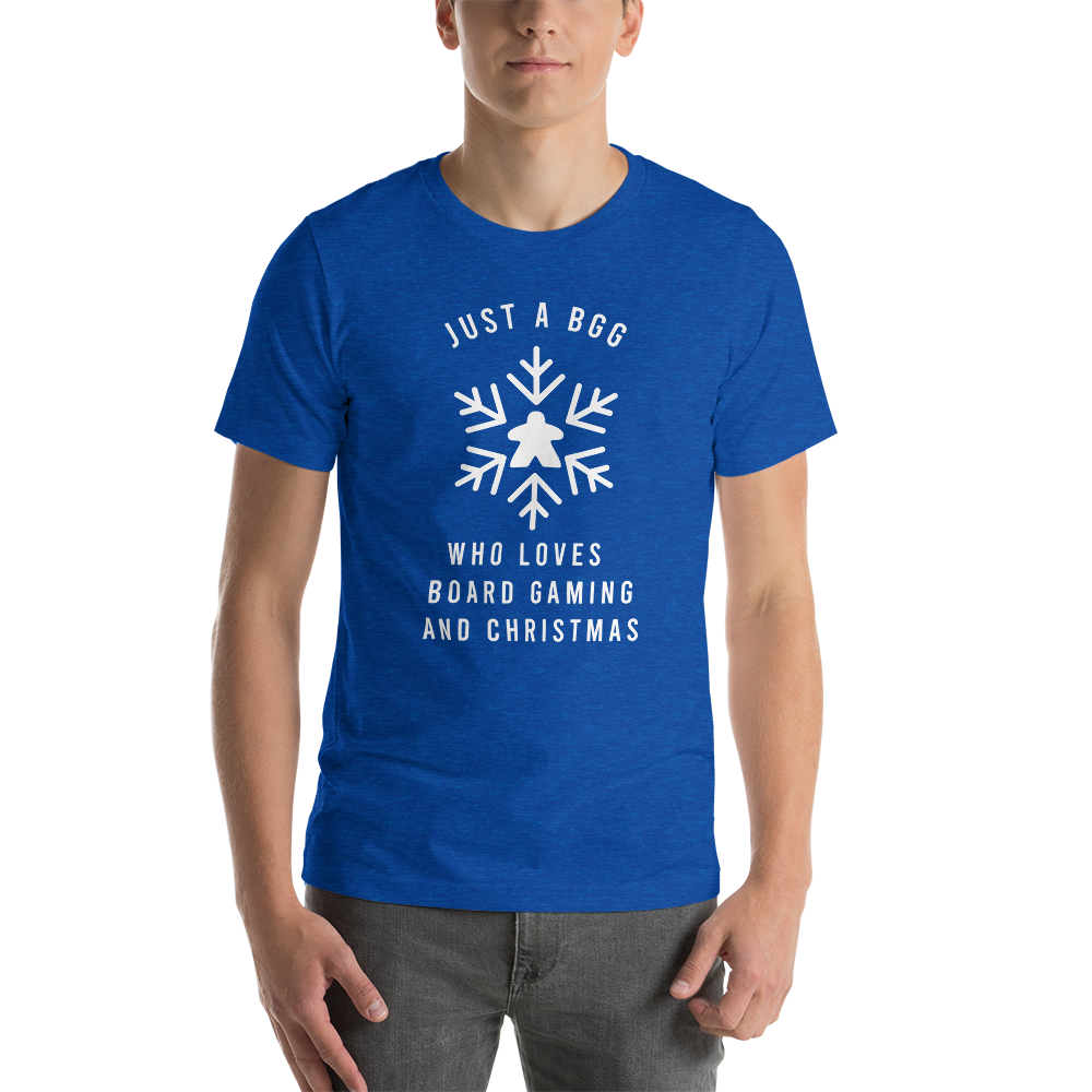 Just a BGG Who Loves Board Gaming And Christmas - Christmas Unisex T-Shirt
