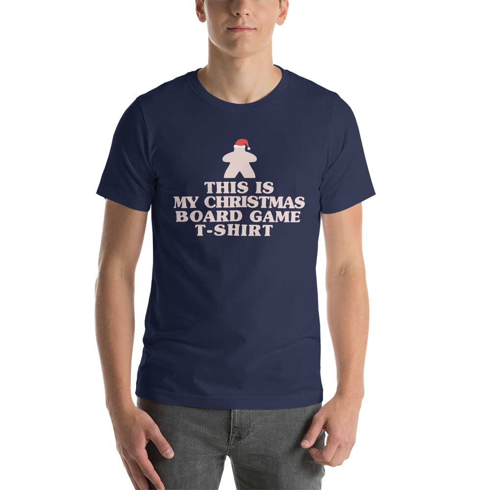 This Is My Christmas Board Game T-Shirt Festive Unisex T-shirt