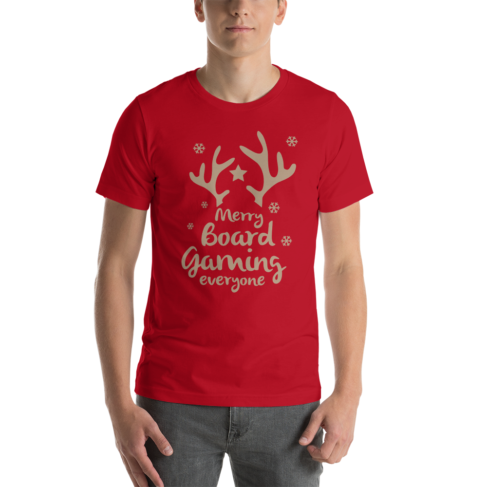 Merry Board Gaming Everyone Christmas Unisex T-Shirt