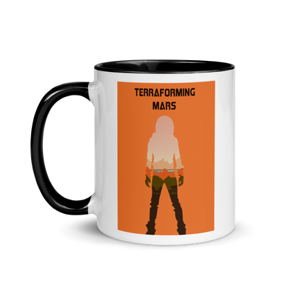 Terraforming Mars Board Game Silhouette Mug