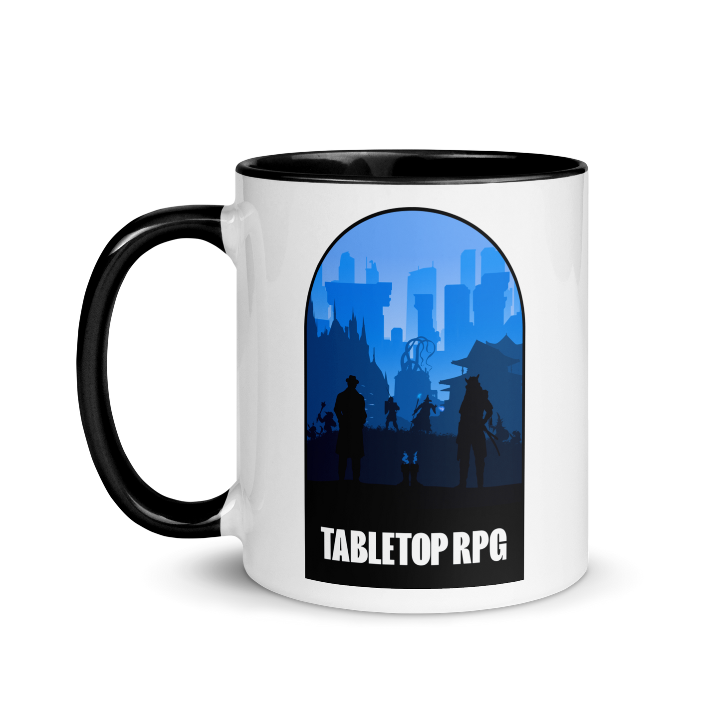 Tabletop RPG (Blue)  Board Game Mechanic Mug