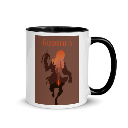 Gloomhaven Board Game Tinkerer Silhouette Mug