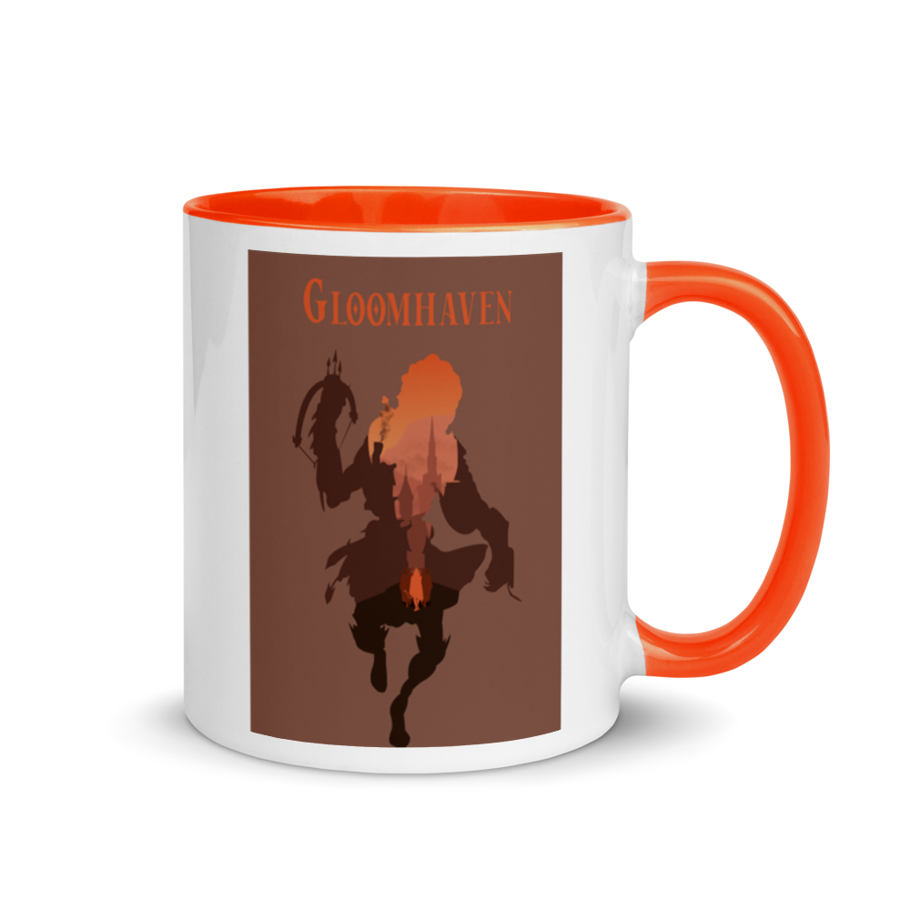 Gloomhaven Board Game Tinkerer Silhouette Mug
