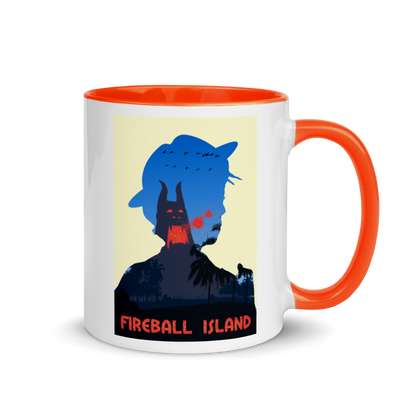 Fireball Island  Board Game Silhouette Mug