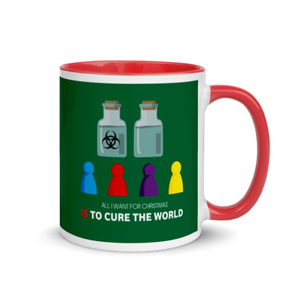All I Want For Christmas Is To Cure The World - Pandemic Christmas Mug