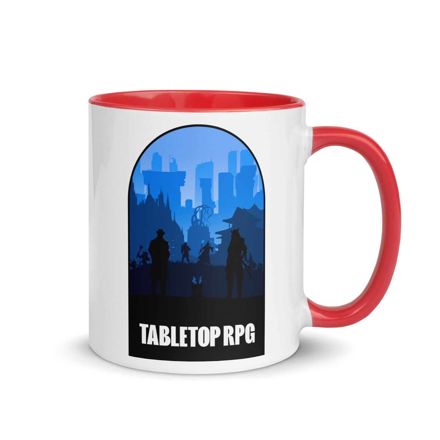 Tabletop RPG (Blue)  Board Game Mechanic Mug