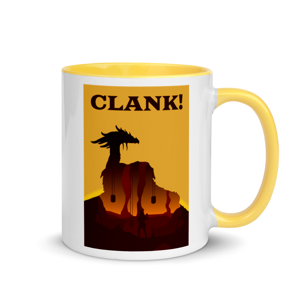 Clank Board Game Silhouette Mug