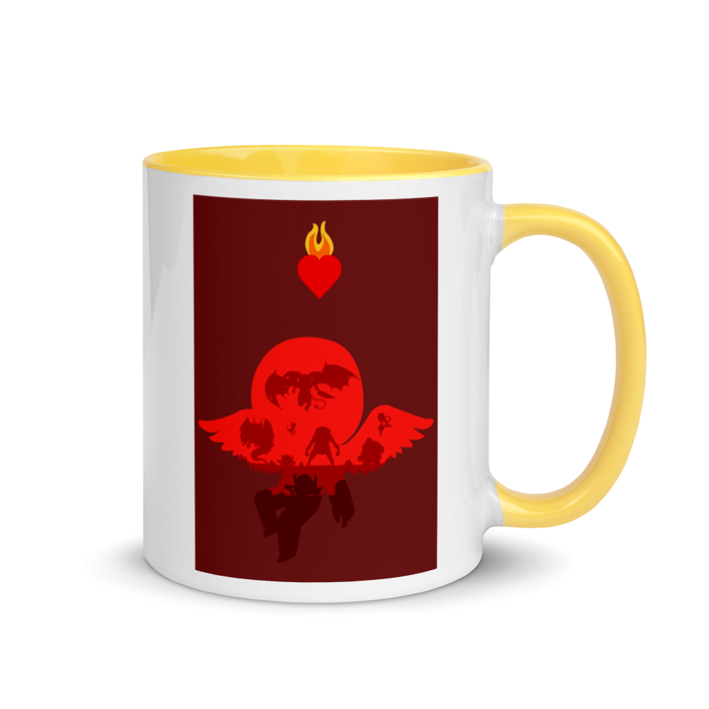 The Binding of Isaac Board Game Silhouette Mug