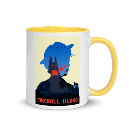 Fireball Island  Board Game Silhouette Mug